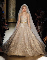 свадебные платья от кутюр осени-зимы 2012-2013 Ellie Saab