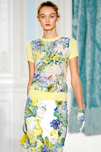 перчатки 2012 Erdem