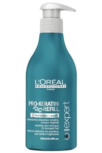 шампуни с кератином средства L’oréal Serie Expert Pro-Keratin Shampoo