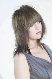 модные стрижки для длинных волос 2012