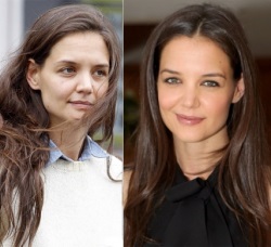 секреты макияжа Katie Holmes